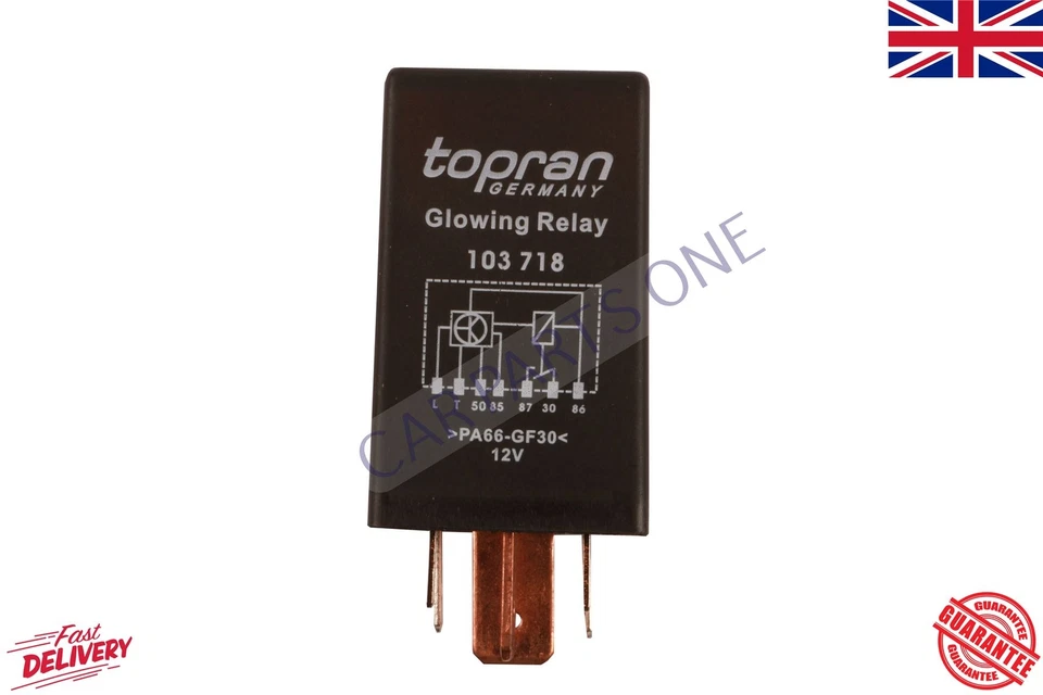 NEW GLOW PLUG RELAY FOR VW T3 T4 LT VENTO GOLF JETTA 1.6 1.9 2.4 D - Image 2 of 3