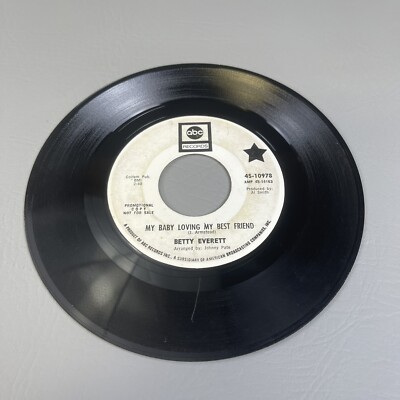 Northern Soul 45 BETTY EVERETT I Can't Say ABC PROMO My Baby Loving Best Friend