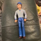 Vintage 1978 Tonka Toy Chevron Gas Station Attendant 6” Action Figure Toy