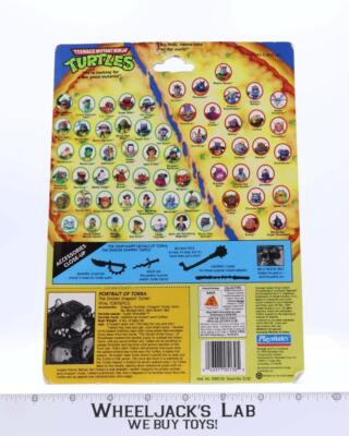 Tokka Collector Card Teenage Mutant Ninja Turtle TMNT 1992