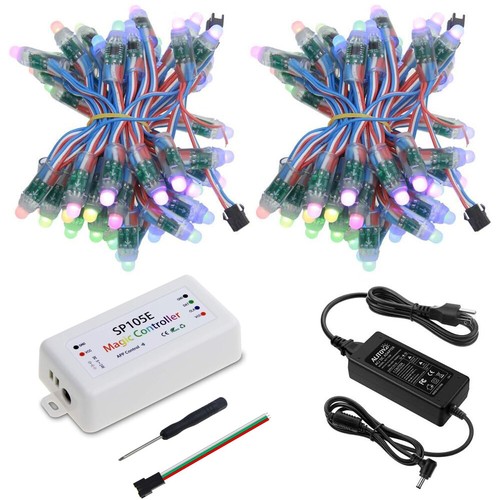 WS2811 IC RGB Pixel LED String Light Wifi Controller and Power Supply Full Kit - Picture 17 of 44
