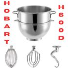 Fits Hobart H600 P660 60 Qt Mixer Mixing Bowl Dough Hook Wire Whip Flat Beater