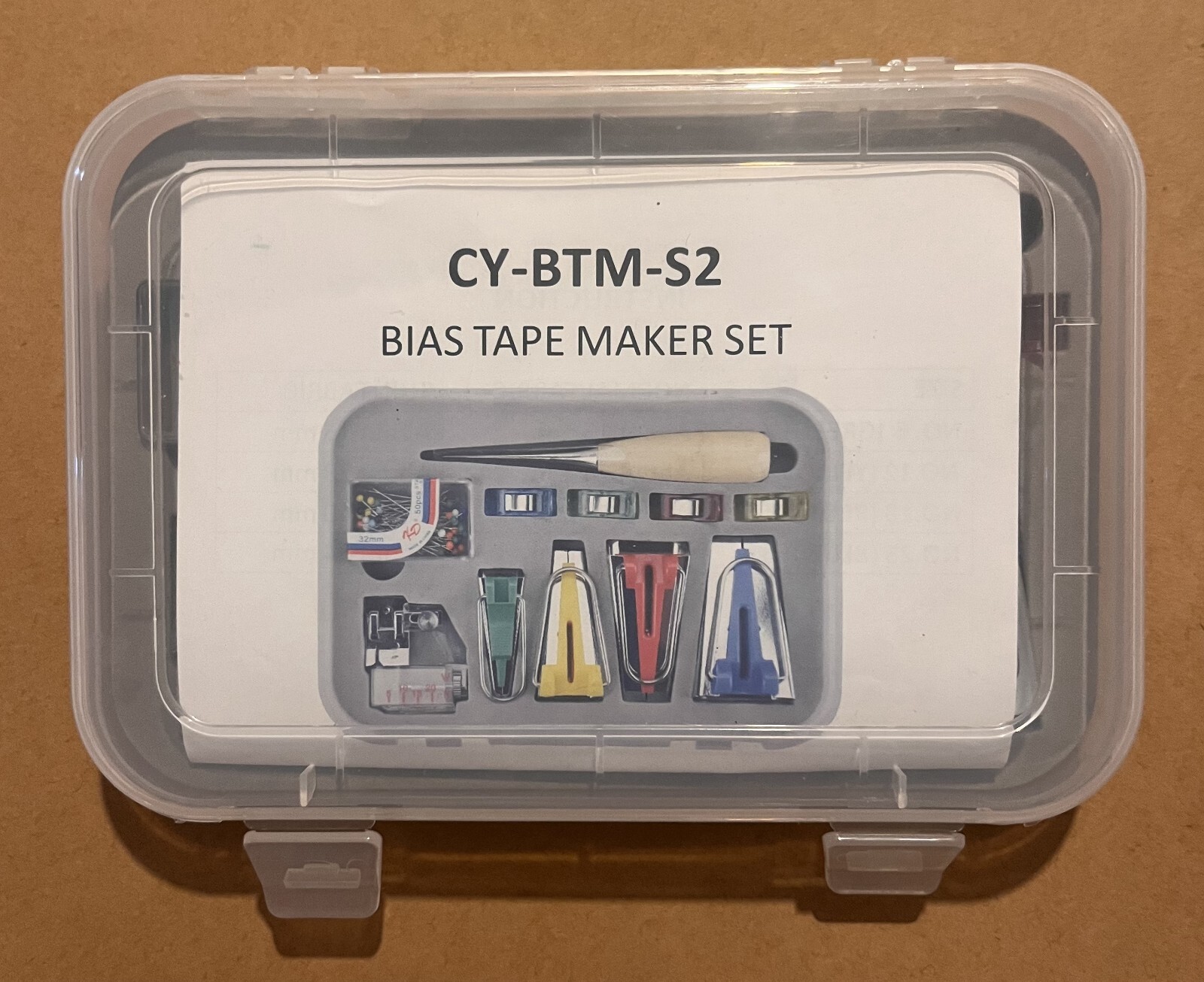 BIAS TAPE MAKER SET Model CYBTM52 4 different sizes included. eBay