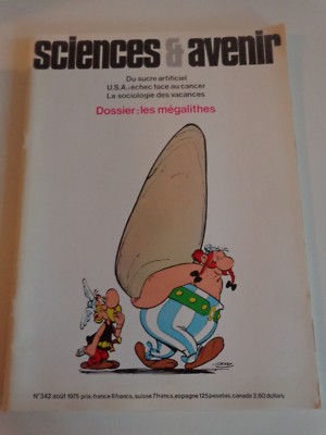 WISSENSCHAFTEN UND ZUKUNFT NR. 342 DOSSIER LES MEGALITHEN / Archäologie Zucker Krebs...