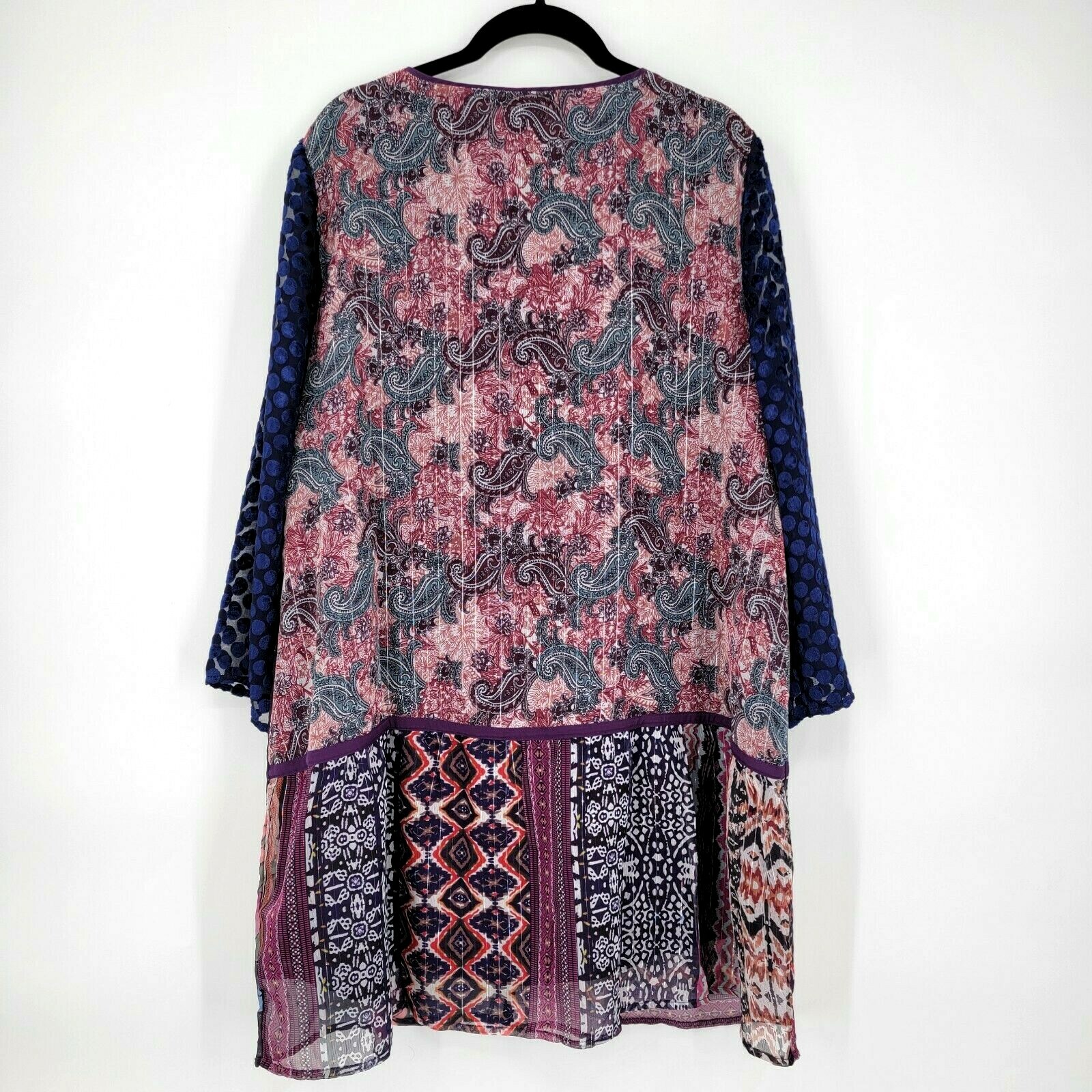 Soft Surroundings Women's Large Patchwork Tunic D… - image 7