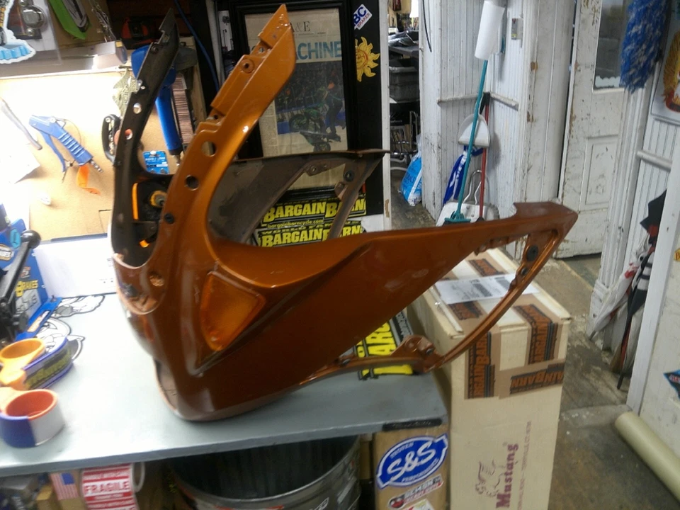 Yamaha FJ1200 3YA 1991-1999 Pulpit 3XW-28351-00 XL13271 CARENADO SUPERIOR PLÁSTICO Foto 4 de 4