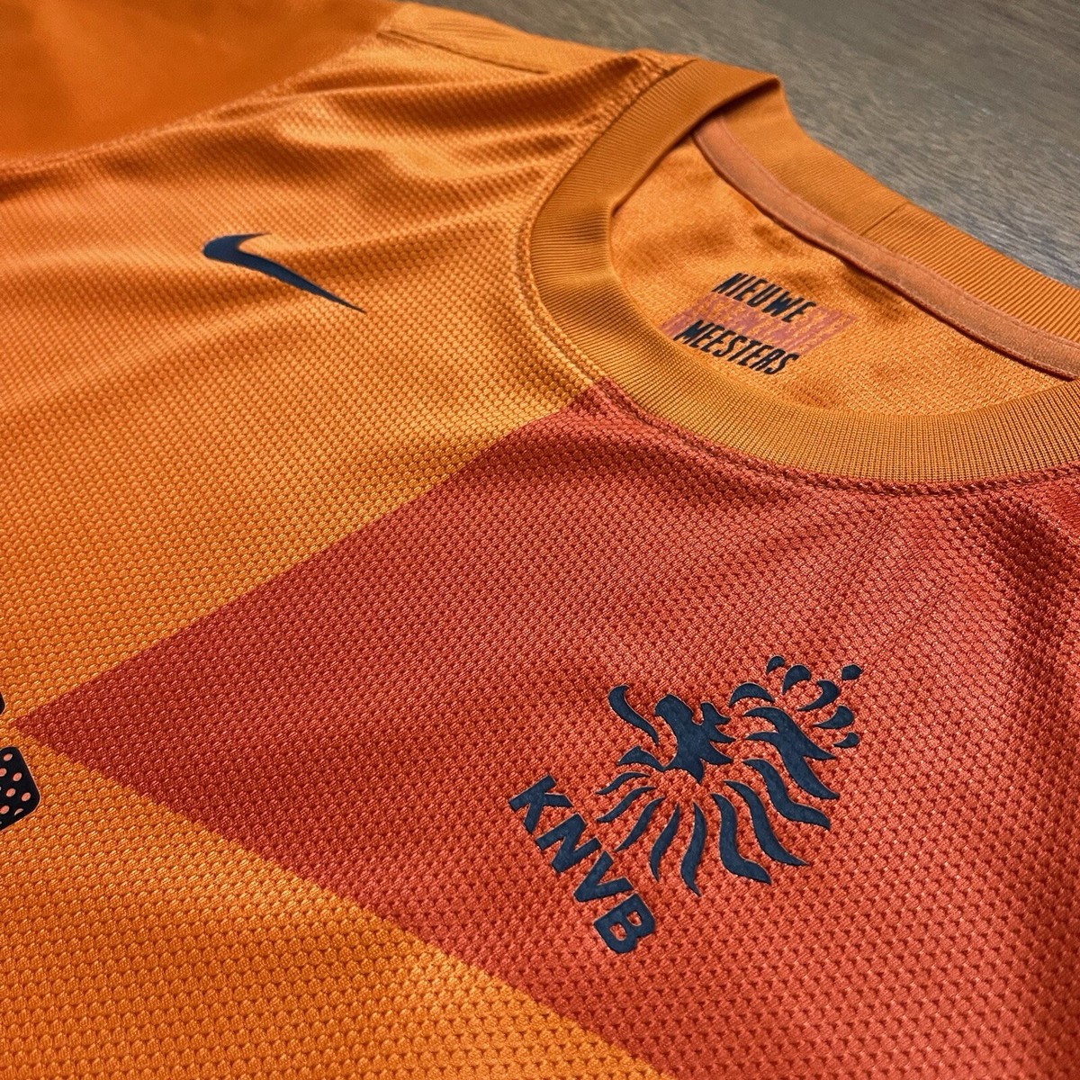 SIZE “Y XL” NETHERLANDS NIKE 2012 EURO SOCCER HOME JERSEY #11