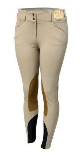 UNDISCLOSED The Tailored Sportsman Ladies Mid Rise Front Zip Breech with Boot Sock