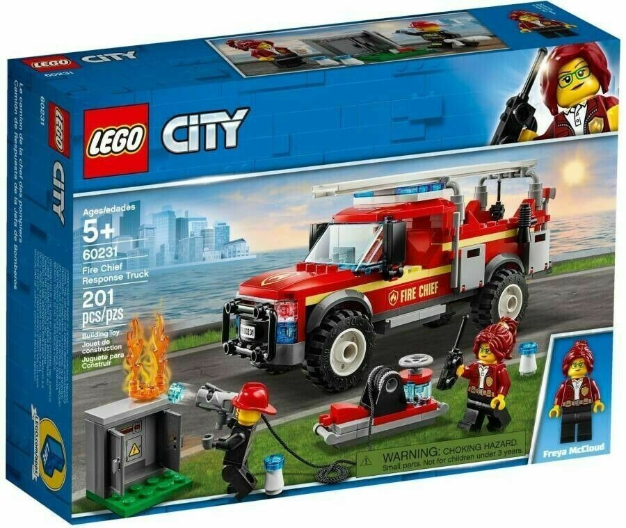 LEGO City: Fire Chief Response Truck (60231) Building Kit 201 Pcs New in  the Box