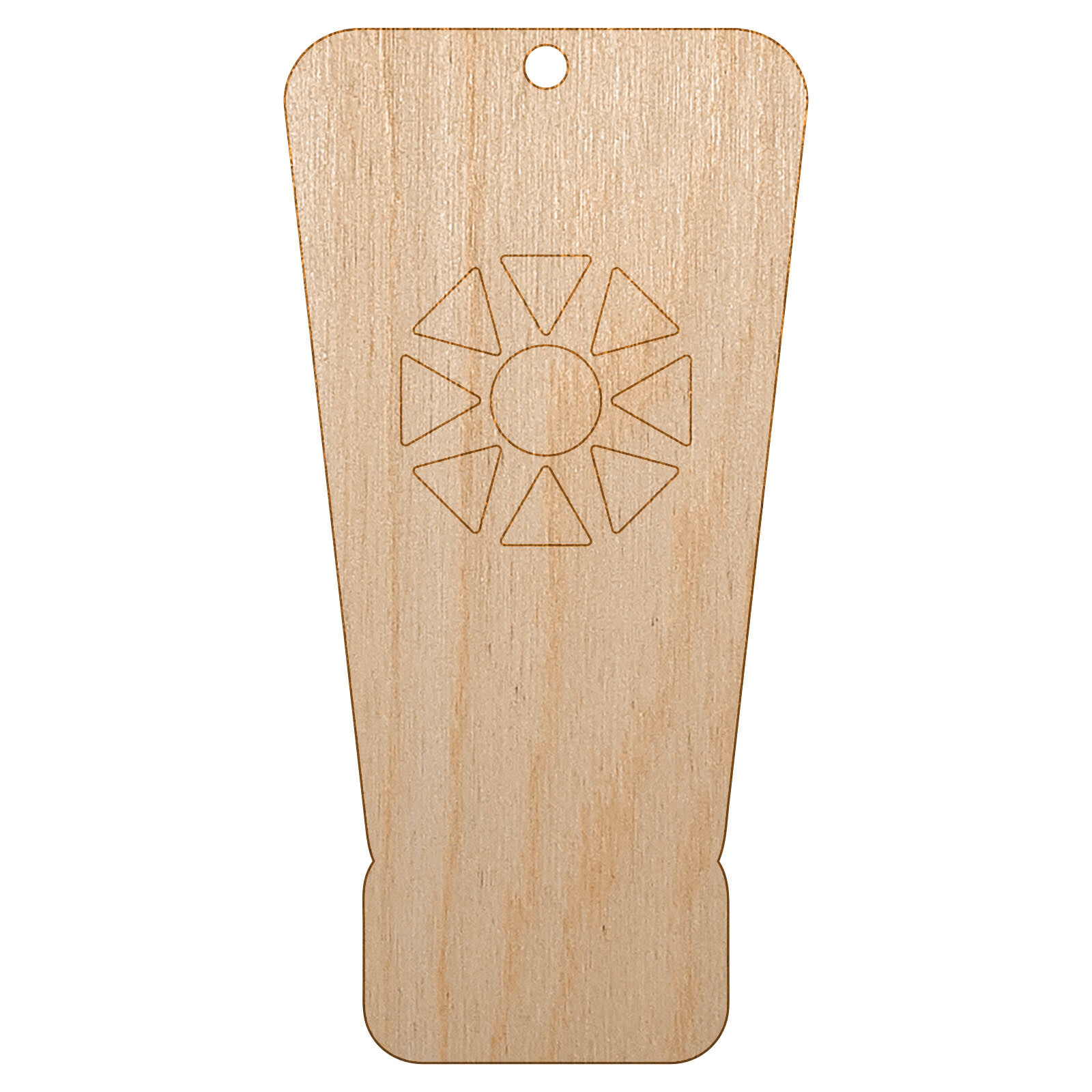 Summer Sunscreen DIY Wood Christmas Tree Ornament Craft Kit