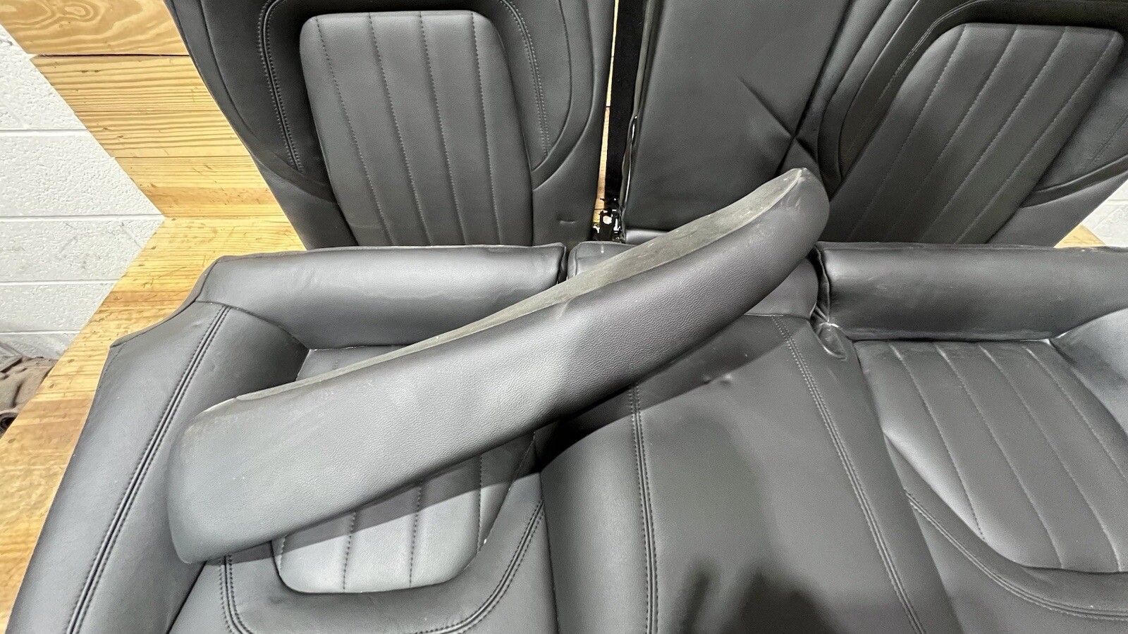 💥OEM 2014-2020 MASERATI QUATTROPORTE COMPLETE SEAT SET FRONT REAR LEATHER BLACK