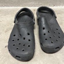 Crocs Crocband Clogs Unisex Black Slip-On Slingback Comfort -6-7 Men/8-9Women  s