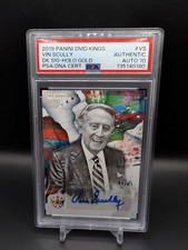 Vin Scully 2019 Panini Diamond Kings Signatures Holo Gold PSA Auto 10 #VS /35