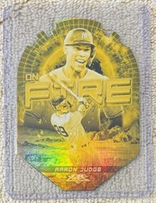 2022 Topps Fire - Aaron Judge - 🔥On Fire🔥 Gold Minted #EF-10‼️ Yankees❗️