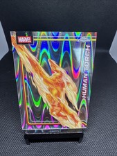2026 Topps Chrome Marvel Comics RayWave Refractor #51 Human Torch