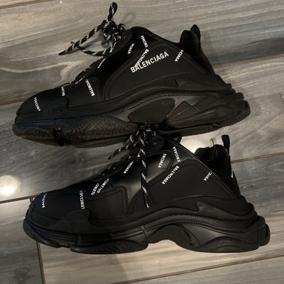 Balenciaga Tracks, Worn 3 Times, Selling For 500 Size 10 (good deal) 