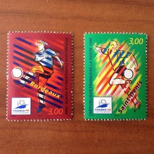 France Yvert Num 3130-3131 ** Coupe du Monde 98  1998
