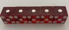 Saratoga Casino Black Hawk, CO Stick of 5 Dice Table Played #018 Paulson Dice — photo 2