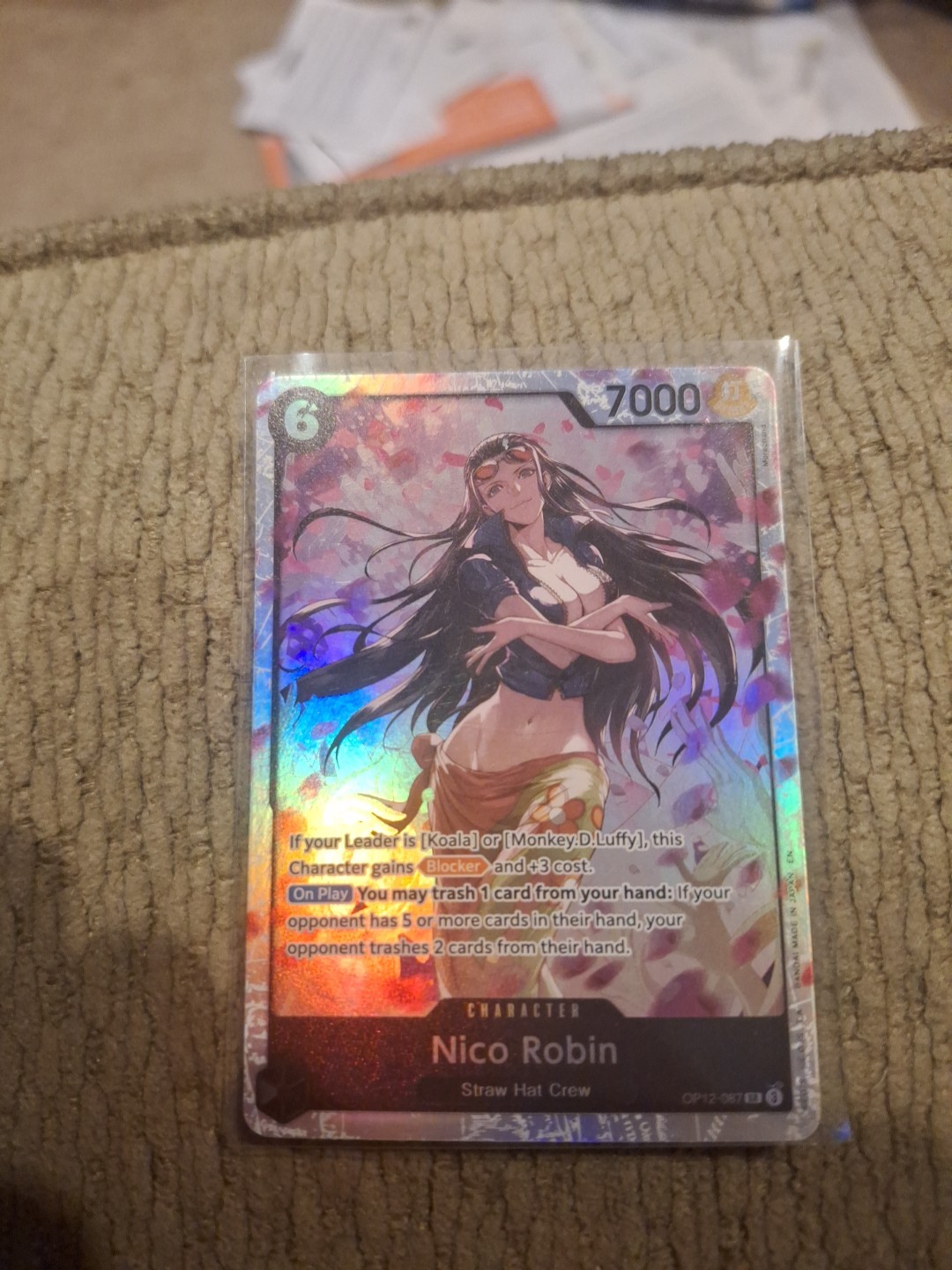 Nico Robin OP12-087 Legacy of the Master Foil