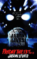 C.J. Graham Autographed Friday the 13th Part VI: Jason Lives 11x17 Poster