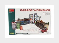 1:48 Miniart Accessories Garage Workshop Kit MA49011 Modellbau
