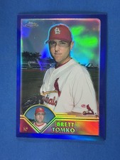 2003 Topps Chrome Refractors #298 Brett Tomko St. Louis Cardinals #/699