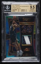 2017 Select Draft Selection Memorabilia Tie-Dye 1/25 Tony Bradley BGS 9.5 0m5n
