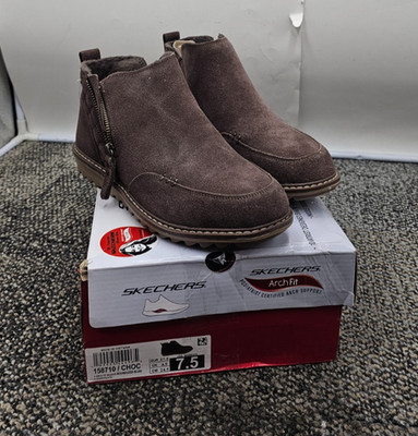 Skechers 158710 CHOC Boundless Bliss Chocolate USA Women's 7.5