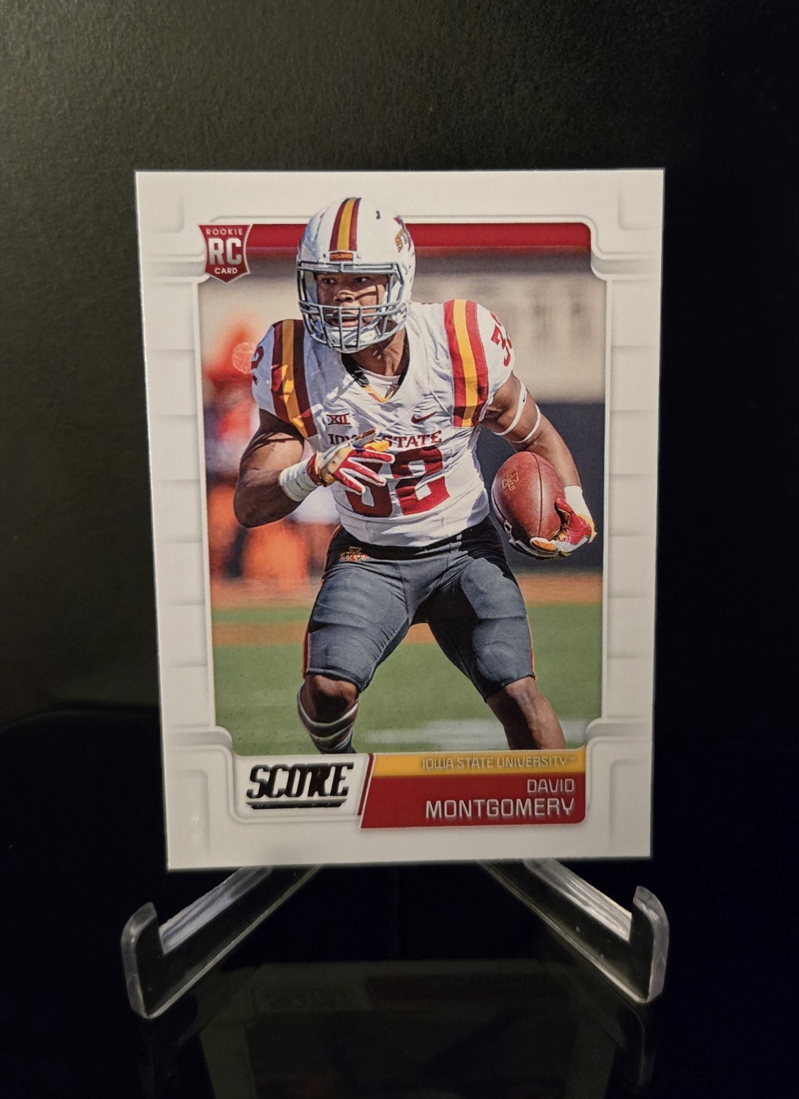 DAVID MONTGOMERY RC 🔥 2019 Panini Score Football Rookie Card #339