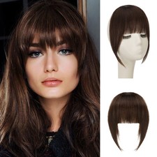 Sofeiyan Frangia Clip Capelli Veri, Frangetta Finta Extension 100% Natural Bangs