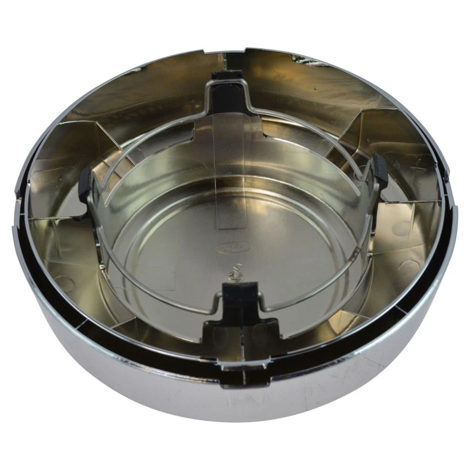 OEM F5TZ1130H Chrome Aluminum Wheel Center Cap for Ford Pickup Truck Van New Foto 2 de 4