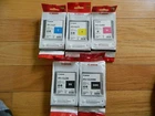 2021 GENUINE SET 5 Canon PFI-102MBK/CYK 104M INK IPF500 IPF600 IPF700 NEW SEALED