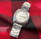 Vintage SEIKO 5 Automatic Watch Day Date 21 Jewels Arabic?