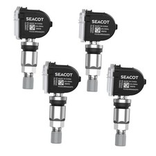 TPMS Sensor GM, 4-Pack 315MHz Tire Pressure Sensor Replacement for Chevy