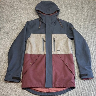Ride Outerwear Division 10K Strata HD Snowboard Jacket Mens Small Colorblock