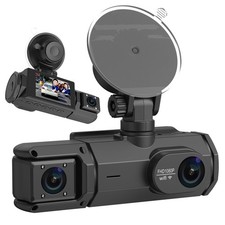 Dash Cam for Cars, 1080P Full HD Dual Dash Cam Front Inside, WiFi, 2" Screen,...