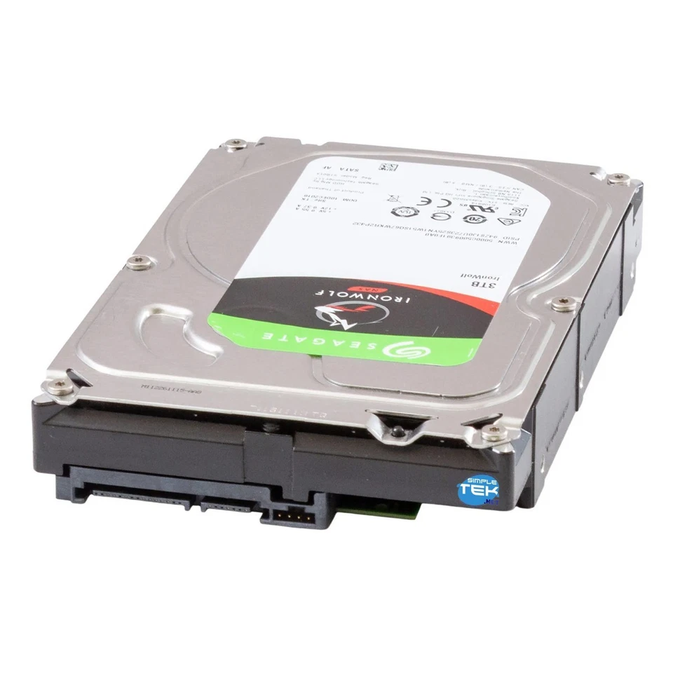 Seagate Ironwolf 3TB HDD Hard Disk 3.5" SATA NAS PC RAID CMR - Image 3 of 4