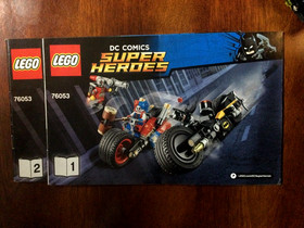 LEGO DC COMICS SUPERHEROES: Gotham City Cycle Chase (76053) 100% COMPLETE