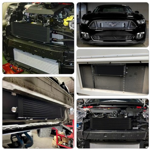 Large Dual Pass Bar & Plate Oil Cooler Kit For BMW 3Ser N54 335 335i E90 E93 - Picture 11 of 11