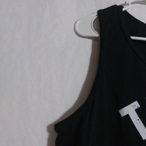 American AF Nation Black Teddy SwoleSevelt Tank Top Novelty Size Small - Picture 4 of 5
