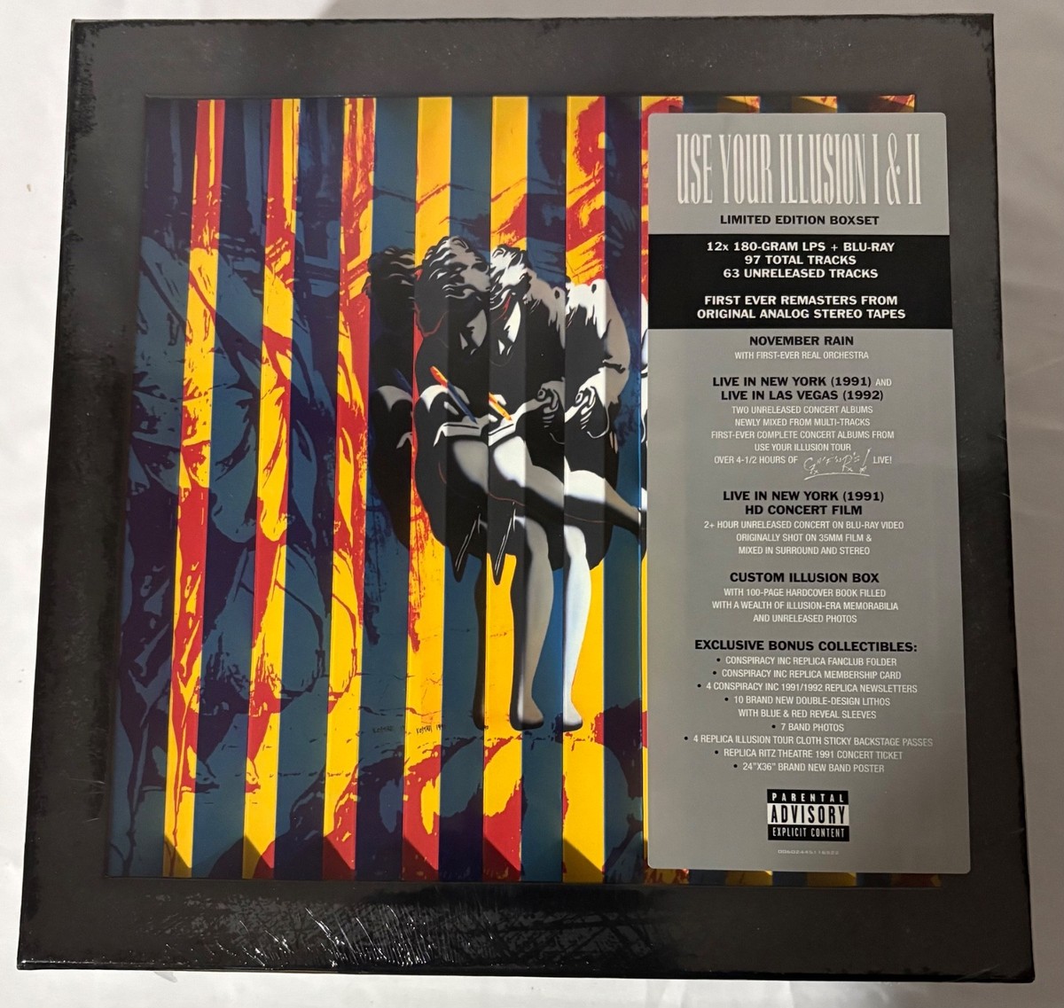 Guns N Roses Use Your Illusion I & II Super Deluxe 12 LP Vinyl Box