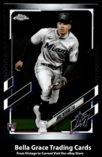 2021 Topps Chrome Update Jose Devers #USC53 Miami Marlins Rookie