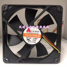 Y.S.TECH FD121225HB DC12V 0.46A 12CM 12025 3-Wire Inverter Fan