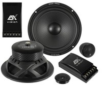 "Esx Vision Pro VXP6.2C 16,5 Cm (6.5\") 2-Wege Komponenten-System Boxen 250 W Auto"