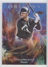 2021 Chronicles Origins Signatures Blue Gold Ink 11/25 Luis Gonzalez Auto fl4