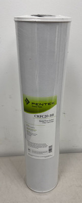 Pentair Pentek CRFC20-BB Radial Flow Carbon Water Filter Cartridge White SEALED