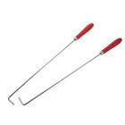  2 Pcs Fire Pit Tools Poker Stick Campfire Accessories Kit Bonfire
