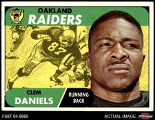 1968 Topps #90 Clem Daniels Raiders Prairie View 5.5 - EX+