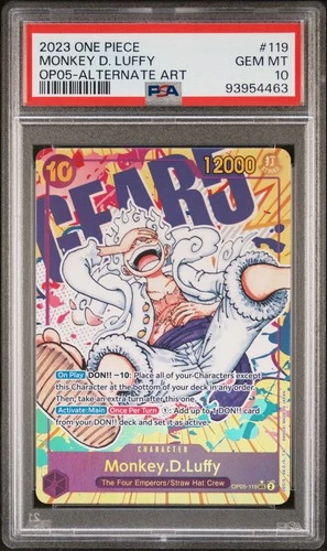 Luffy -119 Awakening of the New Era Luffy -119 #OP05