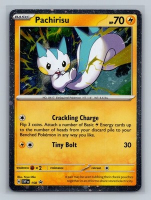 Pachirisu 158 SVP Pokemon Card EN Holofoil NM